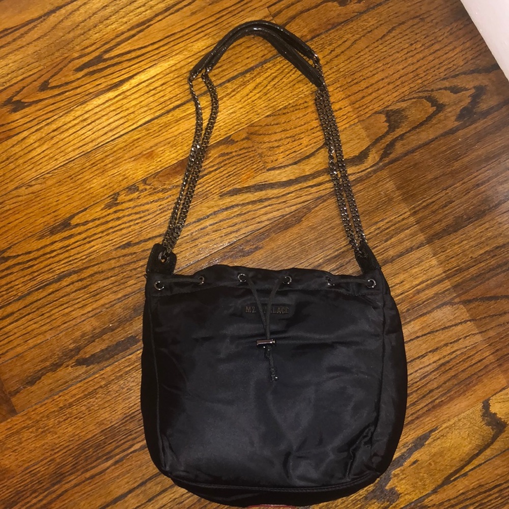 Mz Wallace curb chain bucket bag